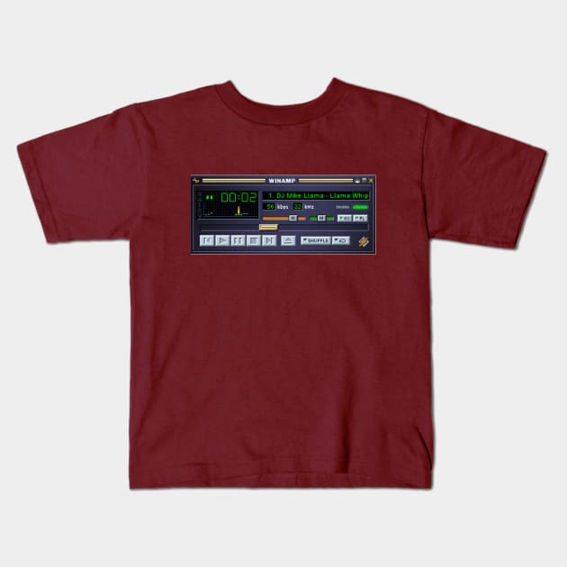 Listening to Stolen Music on my PC Kids T-Shirt by sethgmacy